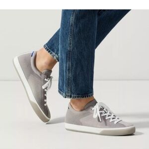 Rothy's The Lace-Up Sneaker in Storm